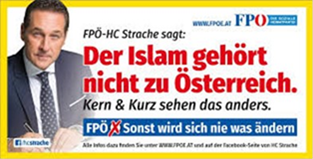 Image result for strache Muslime gehören nicht